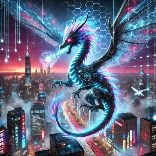 Neon Sky Guardian #1