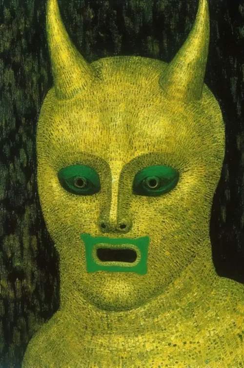 Yellow mask #249