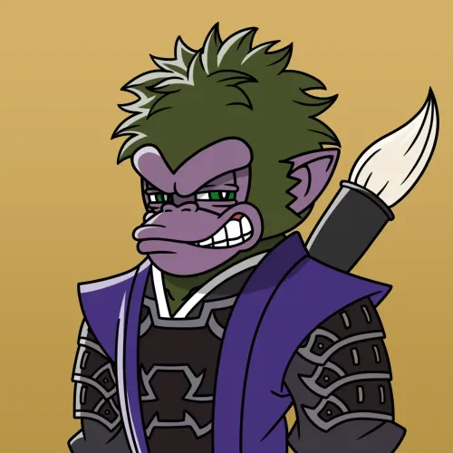 Neo Samurai Monkey #2393
