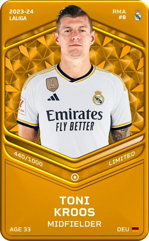 Toni Kroos 2023-24 • Limited 440/1000