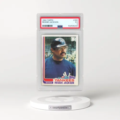 1982 Topps #300 Reggie Jackson (PSA 5 EX)