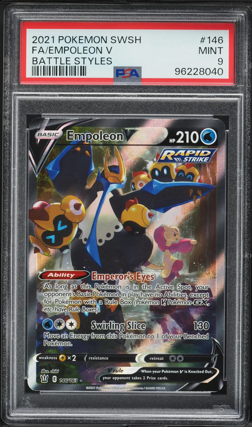 2021 #146 Full Art/Empoleon V PS