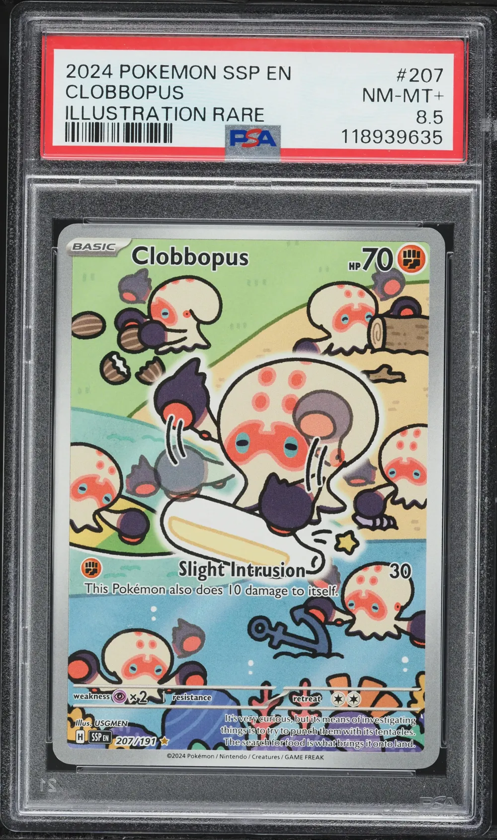 2024 #207 Clobbopus PSA 8.5 Ssp 