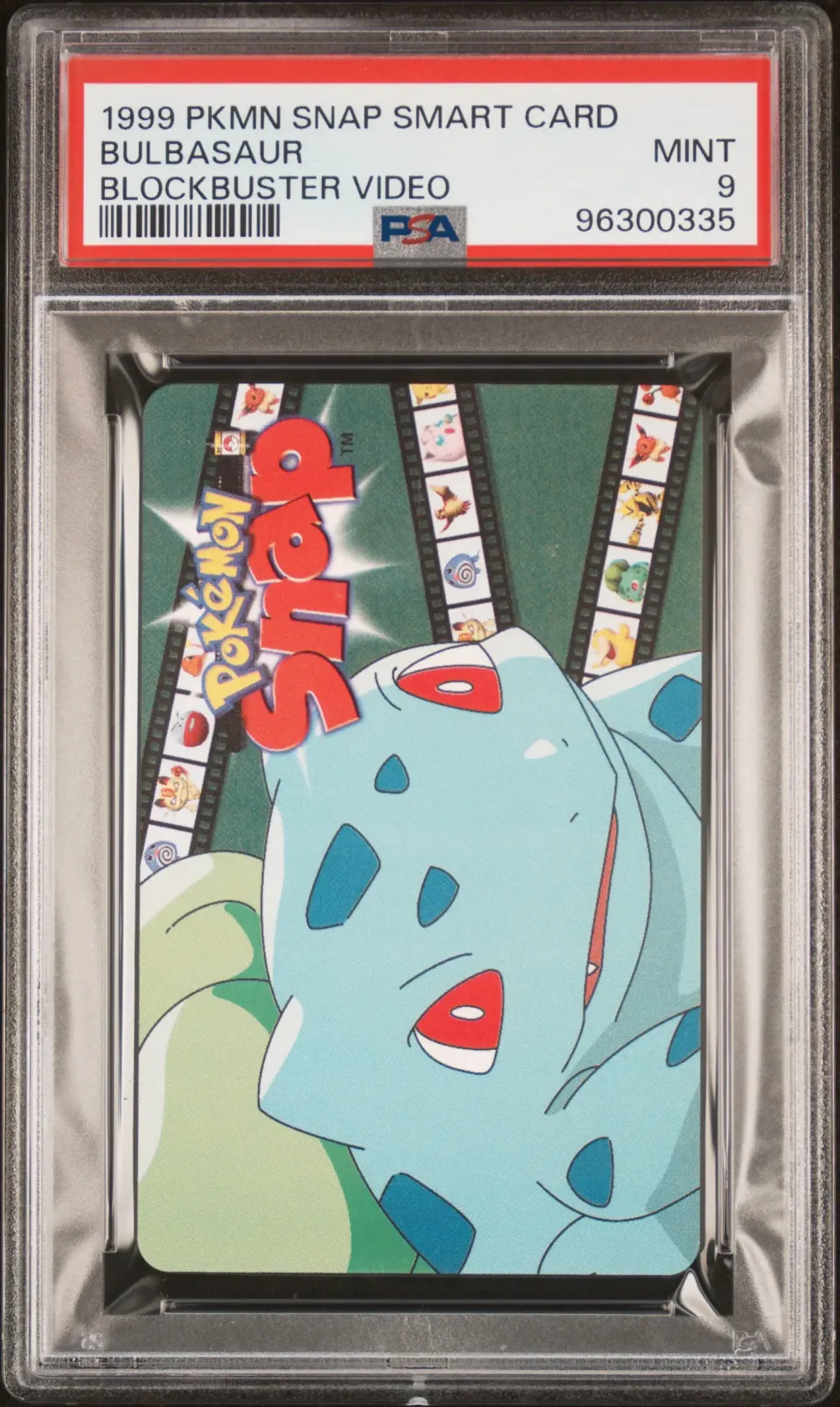 1999 #NA Bulbasaur PSA 9 Gemplus