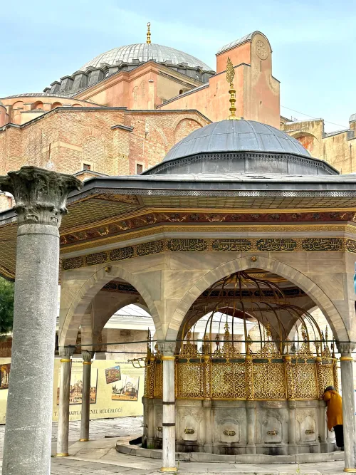 The Courtyard of Hagia Sophia #10