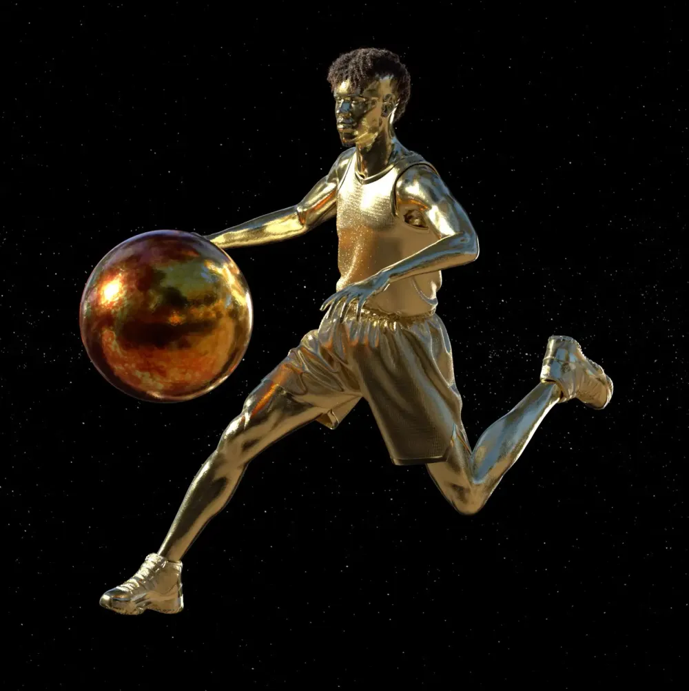 LaMelo Ball Collectibles, Type: Gold Evolve, ID:125 #125
