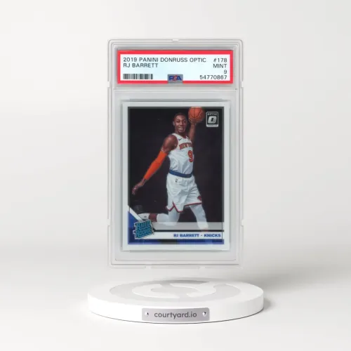 2019 Panini Donruss Optic #178 RJ Barrett (PSA 9 MINT)