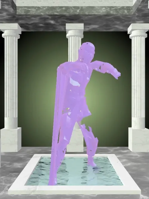 The Fragmented Undying Bright Purple Man #3061