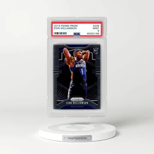 2019 Panini Prizm #248 Zion Williamson (PSA 9 MINT)