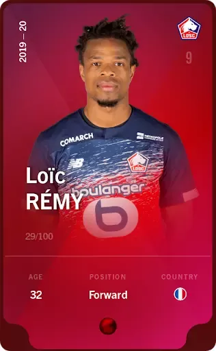 Loïc Rémy 2019-20 • Rare 29/100