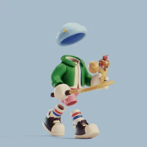 Invisible Friends 3D ＃1013