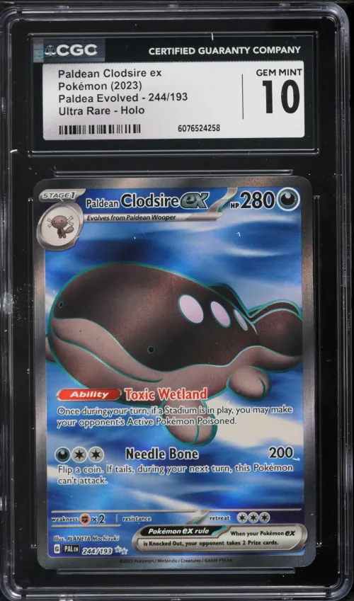 2023 #244 Paldean Clodsire EX CG