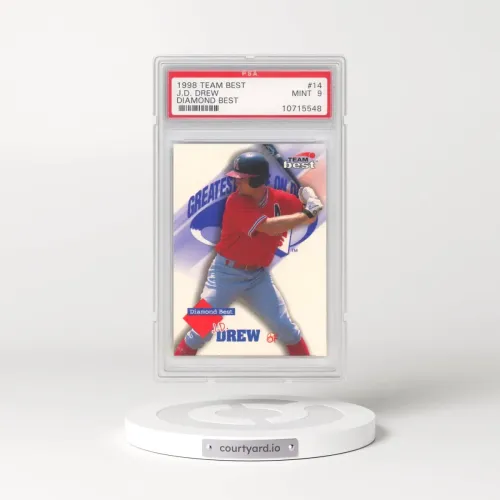 1998 Team Best Diamond Best #14 J.D. Drew (PSA 9 MINT)