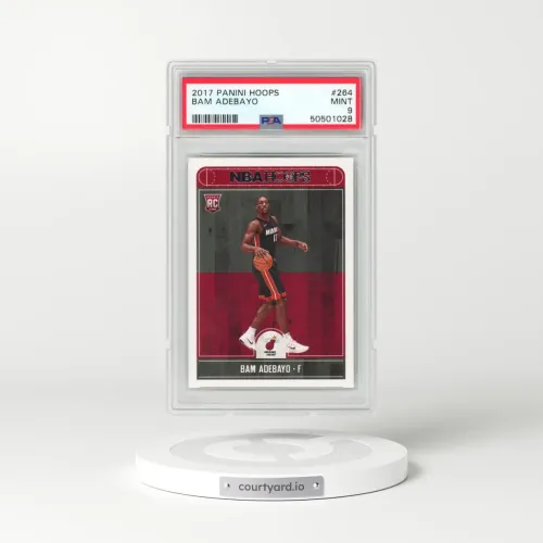 2017 Panini Hoops #264 Bam Adebayo (PSA 9 MINT)