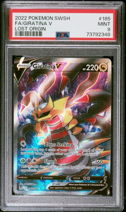 2022 #185 Full Art/Giratina V PS
