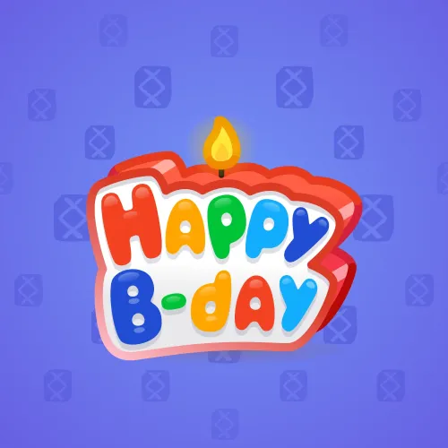 B-Day Candle #76737