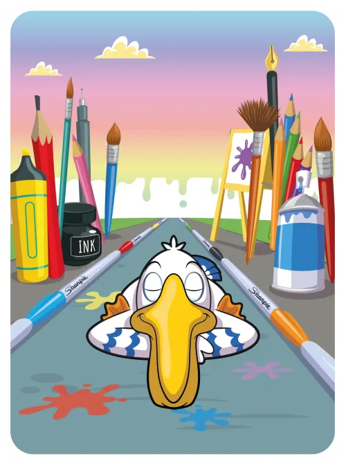 Peaceful Pelican #41980