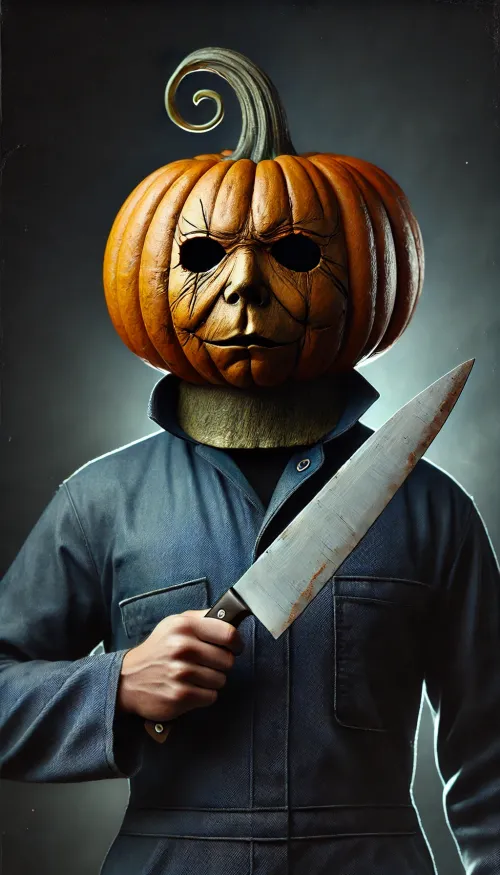 Carved Michael Meyers