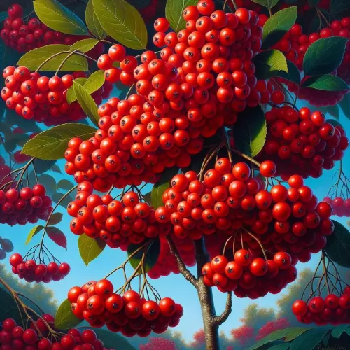 Coral Bush Berry #753