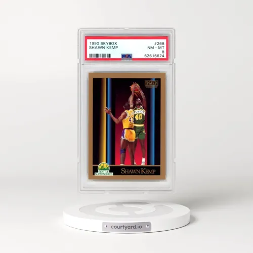1990 Skybox #268 Shawn Kemp (PSA 8 NM-MT)