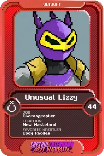 Unusual Lizzy #8552