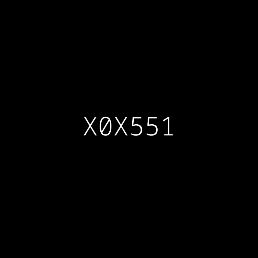 X0X551 #551