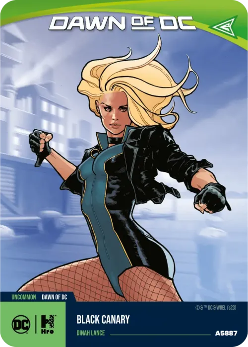 A5887 2023 Dawn of DC Black Canary