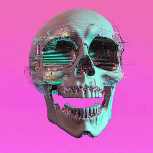 Glitch Skulls #424