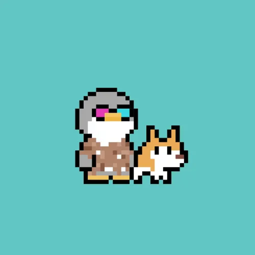 Pixel Penguin ＃8596