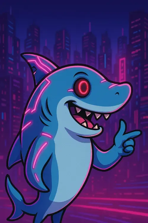 Bytewave/Neon Shark #5