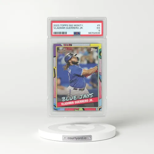 2023 Topps 582 Montgomery Set #5 Vladimir Guerrero Jr. (PSA 5 EX)