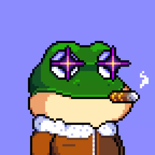 Bitcoin Frog #3665 (Inscription #406300)