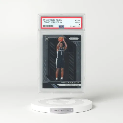 2018 Panini Prizm #251 Lonnie Walker IV (PSA 9 MINT)