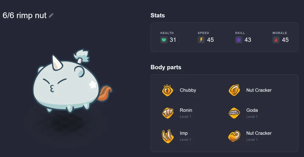 Axie no. 2 #59965