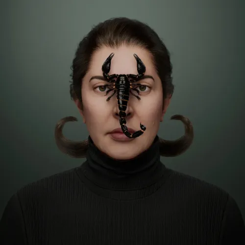 Portrait with Scorpion #507