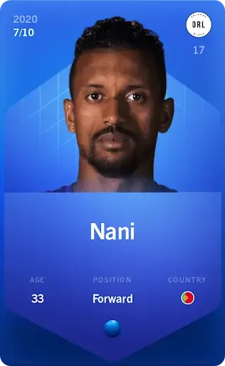 Nani2020-21•SuperRare7/10 ＃18628053539945456663980047775038572727715159035592628231163640899122797374995