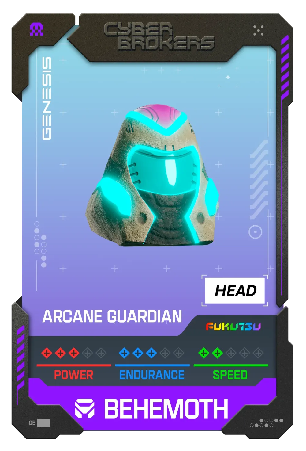 Arcane Guardian Behemoth Head  #22513