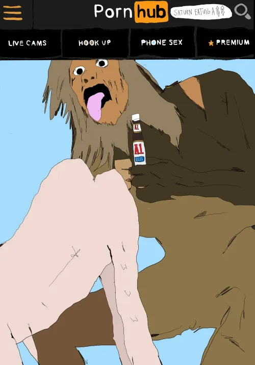 saturn devouring ass #153