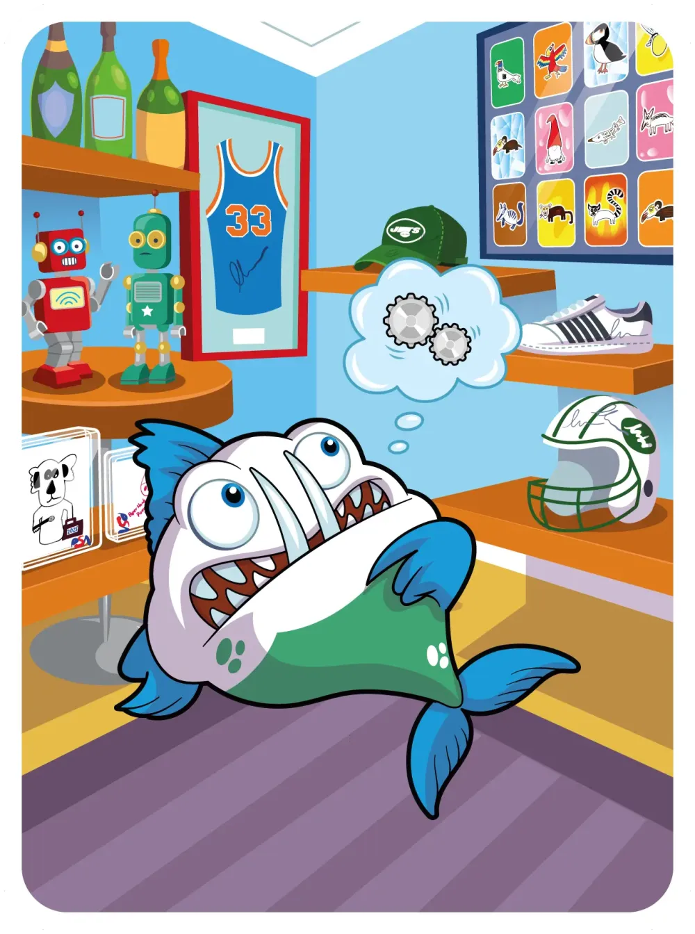 Proactive Piranha #20974