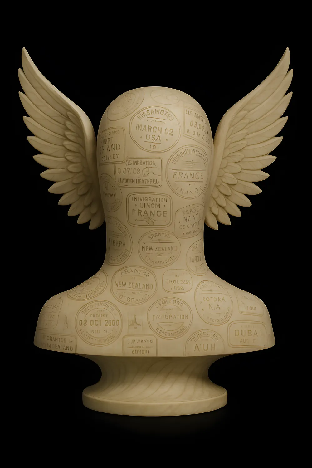 Traveled Angel - Life Stamps #41