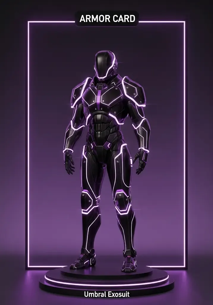  Umbral Exosuit (🛡️ ARMOR CARD) #3