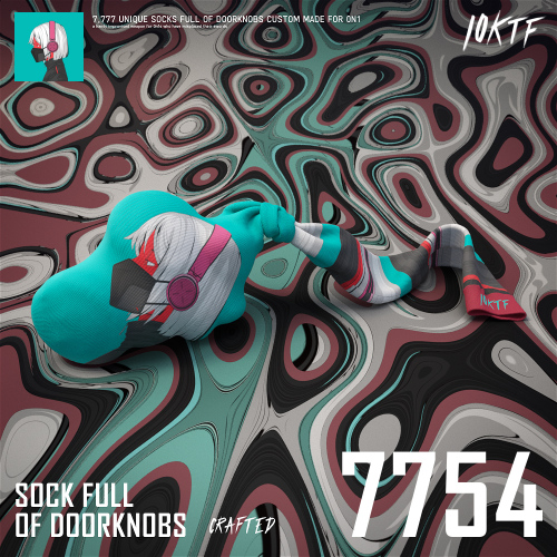 0N1 Sock Full of Doorknobs ＃7754