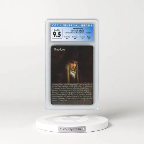 2022 Kryptik Genesis Lore - Kicks - #19/100 Theodore (CGC 10 GEM MINT)