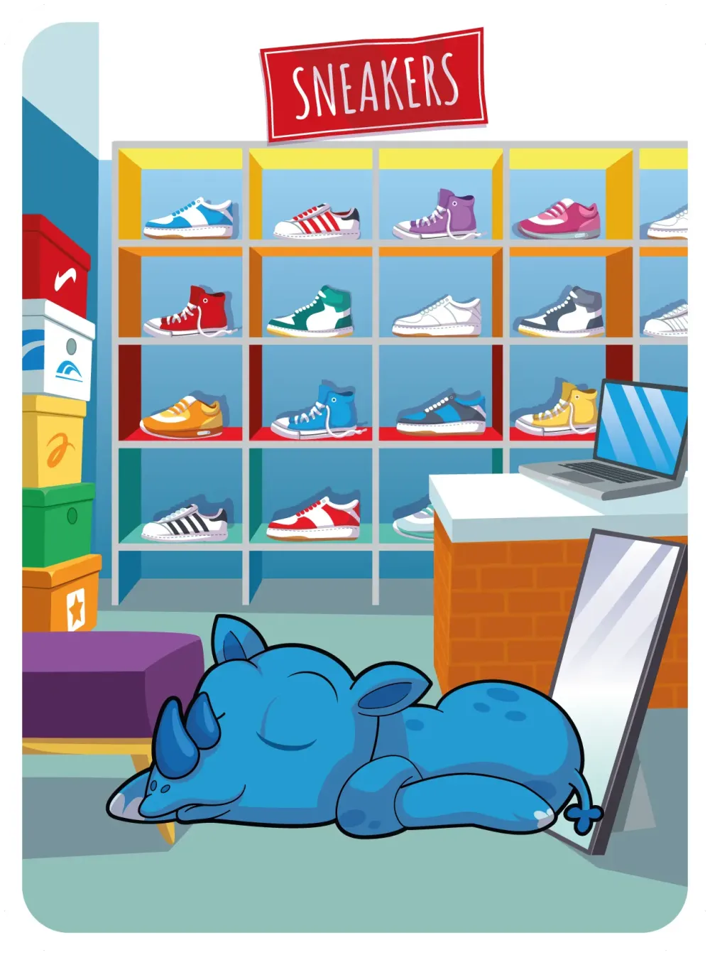 Reflective Rhinoceros #42504