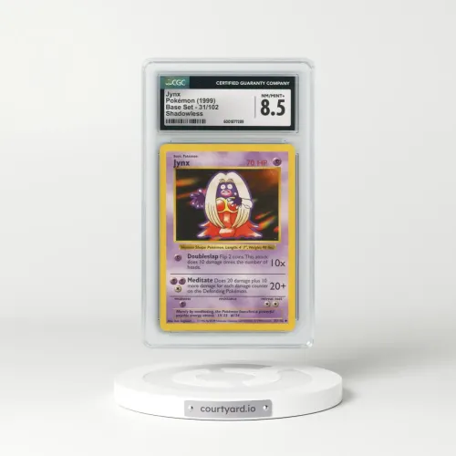1999 Base Set #31/102 Jynx - Shadowless Shadowless (CGC 8.5 NM-MT+)