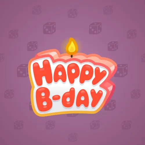 B-Day Candle #12787