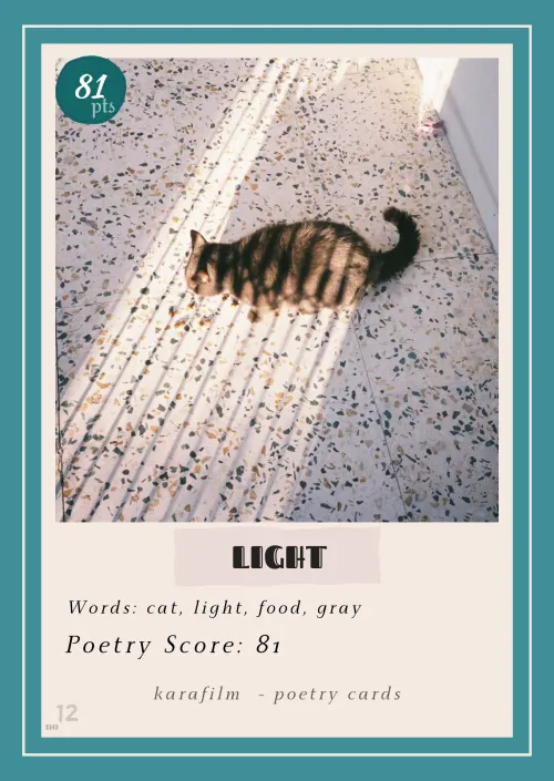 POETRY CARDS 12 / 2