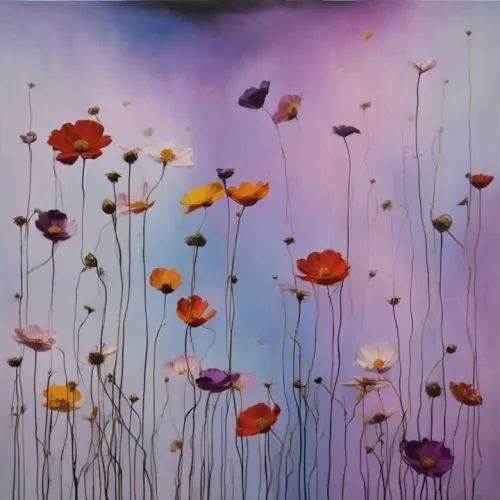 Windswept Blooms #60