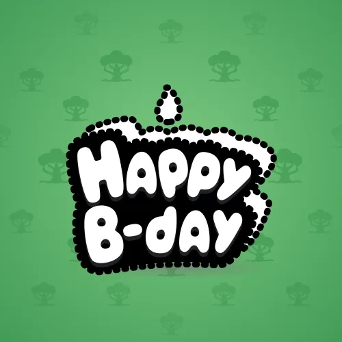 B-Day Candle #91174
