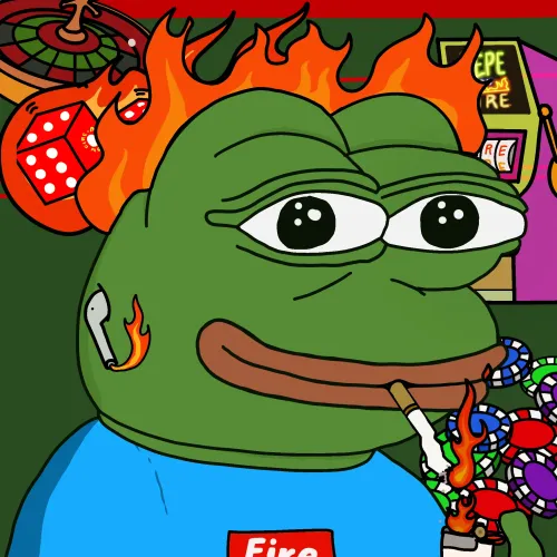 Pepe On Fire #617